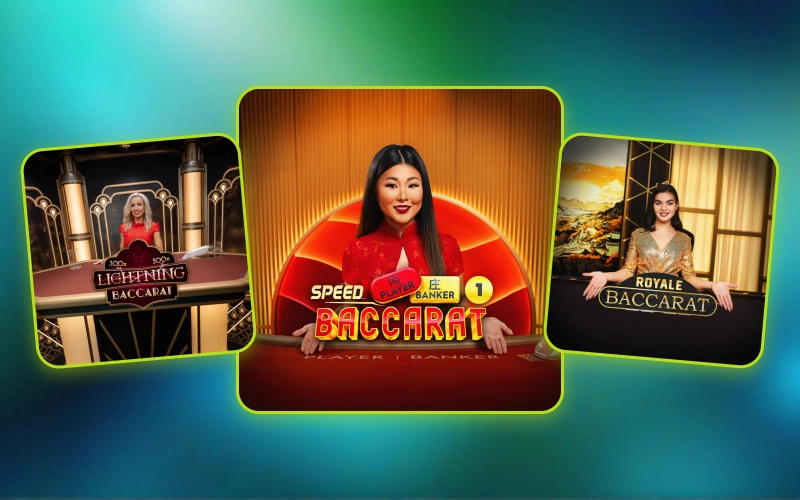 Disfrutá baccarat en vivo en el casino online de Jugabet.