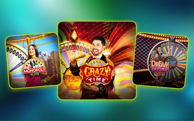 Explorá game shows en vivo disponibles en Jugabet Argentina.