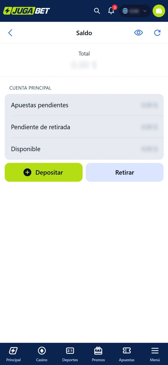 Activá tu bono de Jugabet y comenzá a disfrutar sus beneficios.